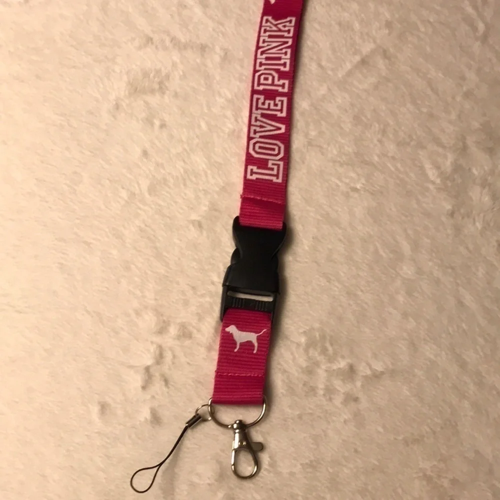 ✅HOST Pick✅ Pink Love Pink Lanyard, NWOT